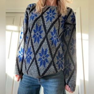 Vintage Winter Knit Sweater